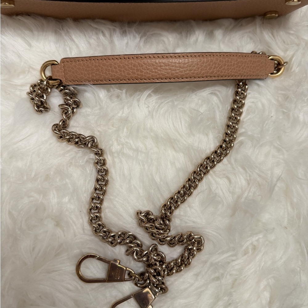 GUCCI TOP HANDLE NUDE BAG - Picture 13 of 15